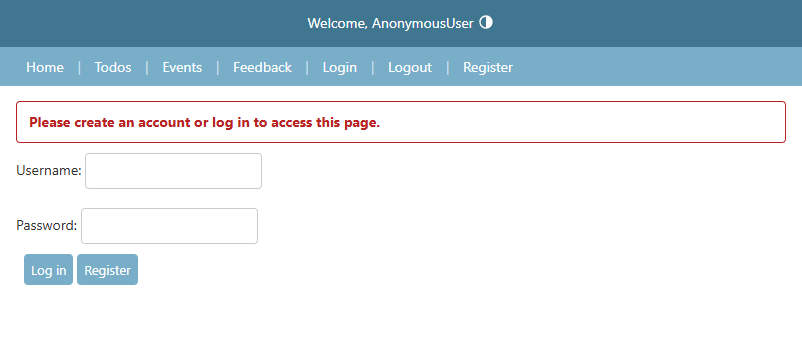 Log In